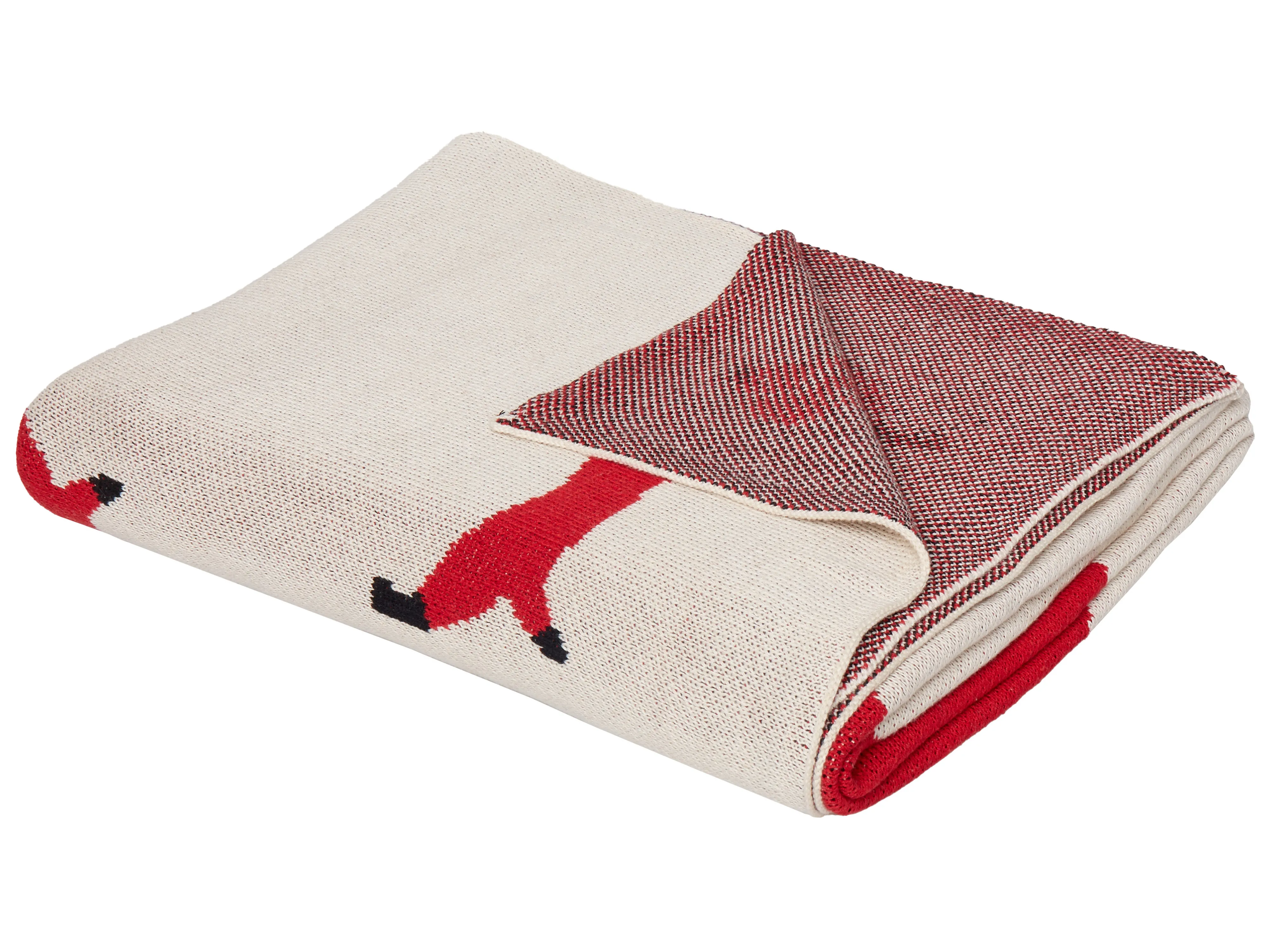Plaid REERH Katoen 130 x 170 cm Beige
