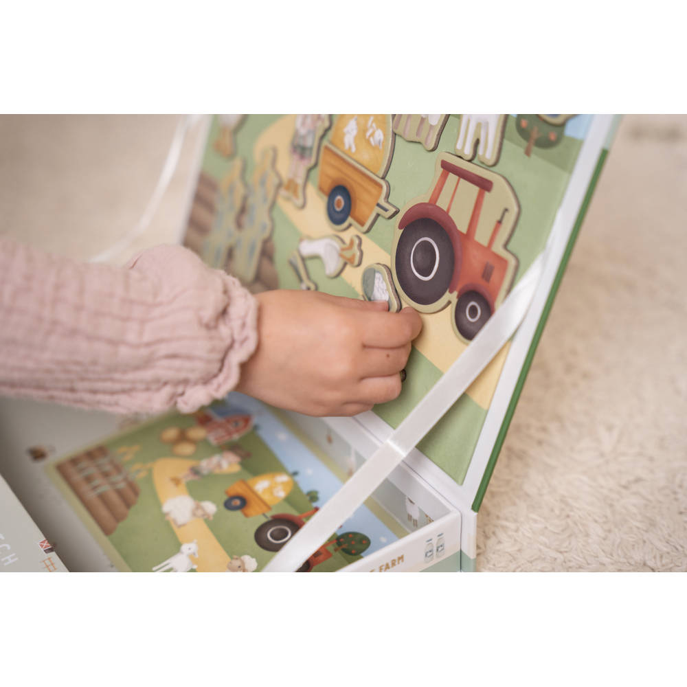 Little Dutch Little Farm magnetisch speelbord