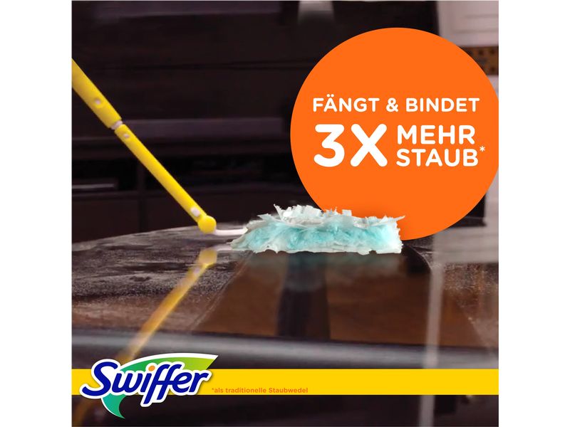Swiffer Staubmagnet mit Hängevorrichtung XXL 2 Stück, Blau/ Starterset mit Dufttücher