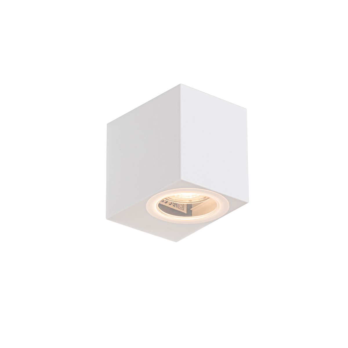 Moderne buiten wandlamp wit kunststof - Baleno