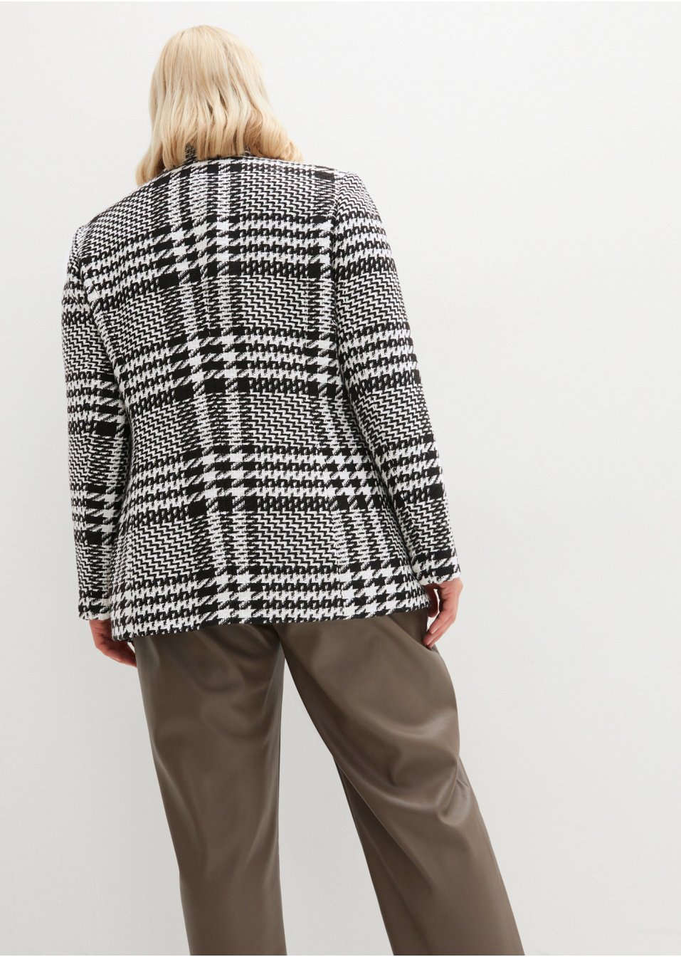 Blazer en bouclé
