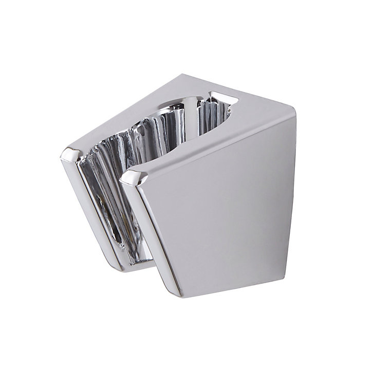 Support douchette chrome fixation murale