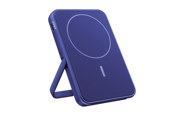 (20W) 5000mAh Dual USB C Powerbank Power Delivery Ladegerät   Kickstand (2PBM5000TB) - True Blue