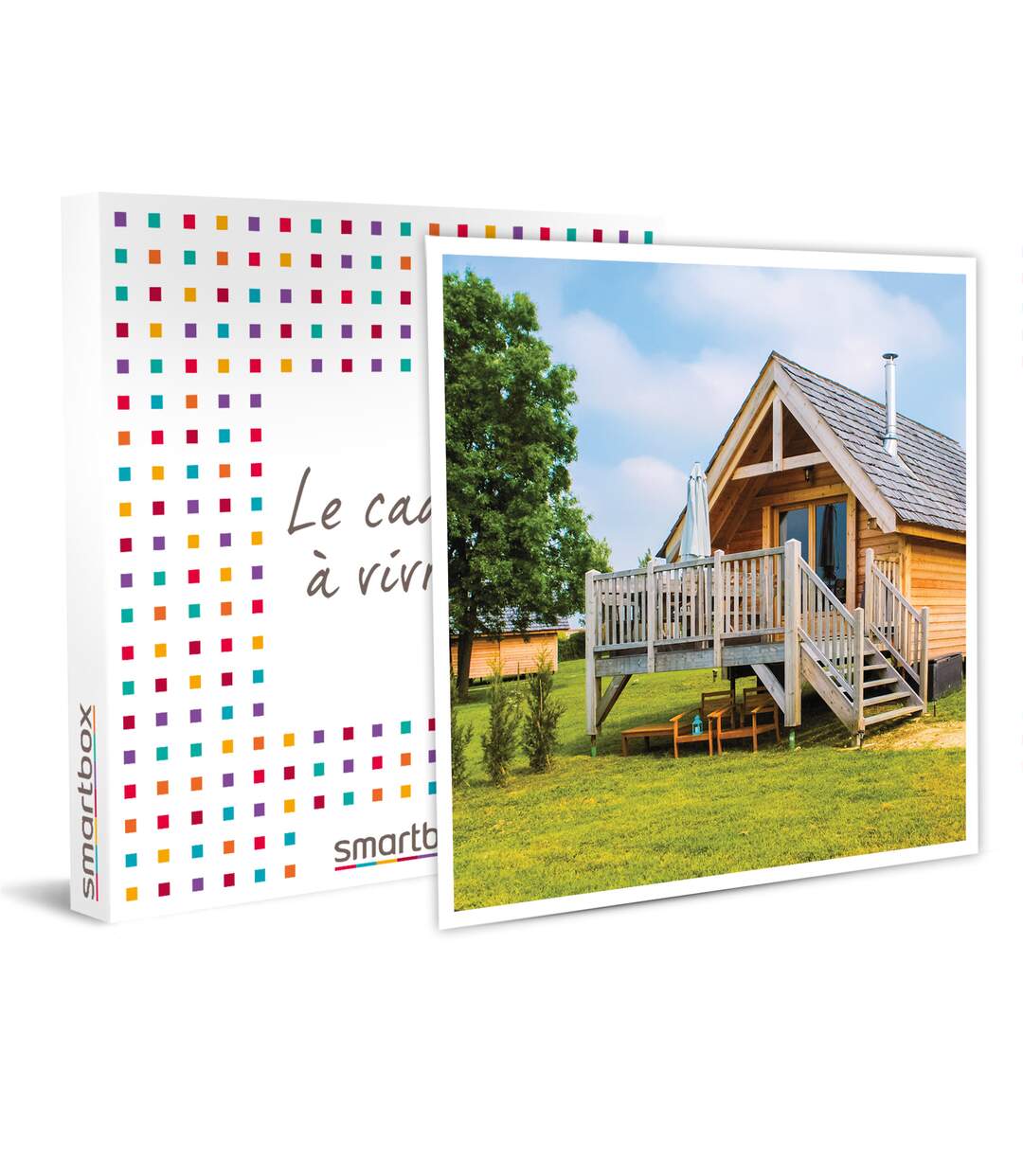 SMARTBOX - Séjour insolite de 2 jours en cabane avec accès au bain nordique près de Bordeaux - Coffret Cadeau Séjour