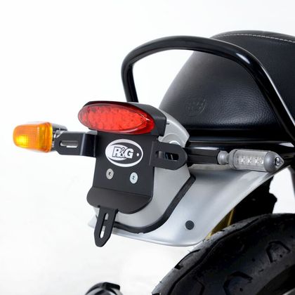 Support de plaque R&G Racing noir