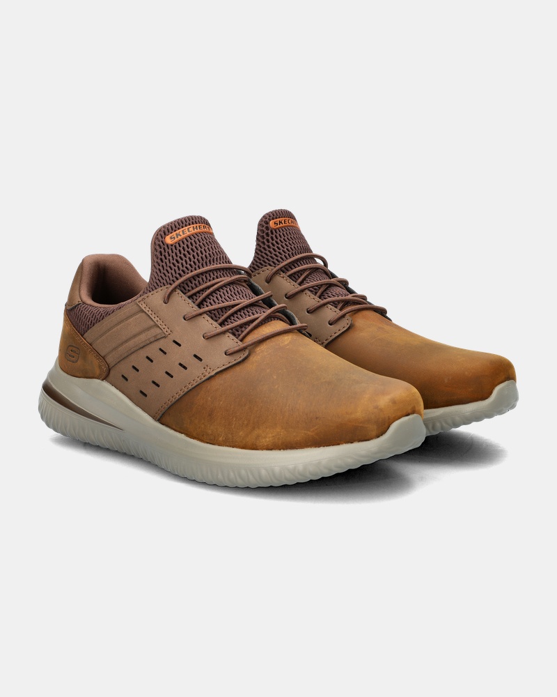 Skechers Delson 3.0 Ezra Lage sneakers  - cognac