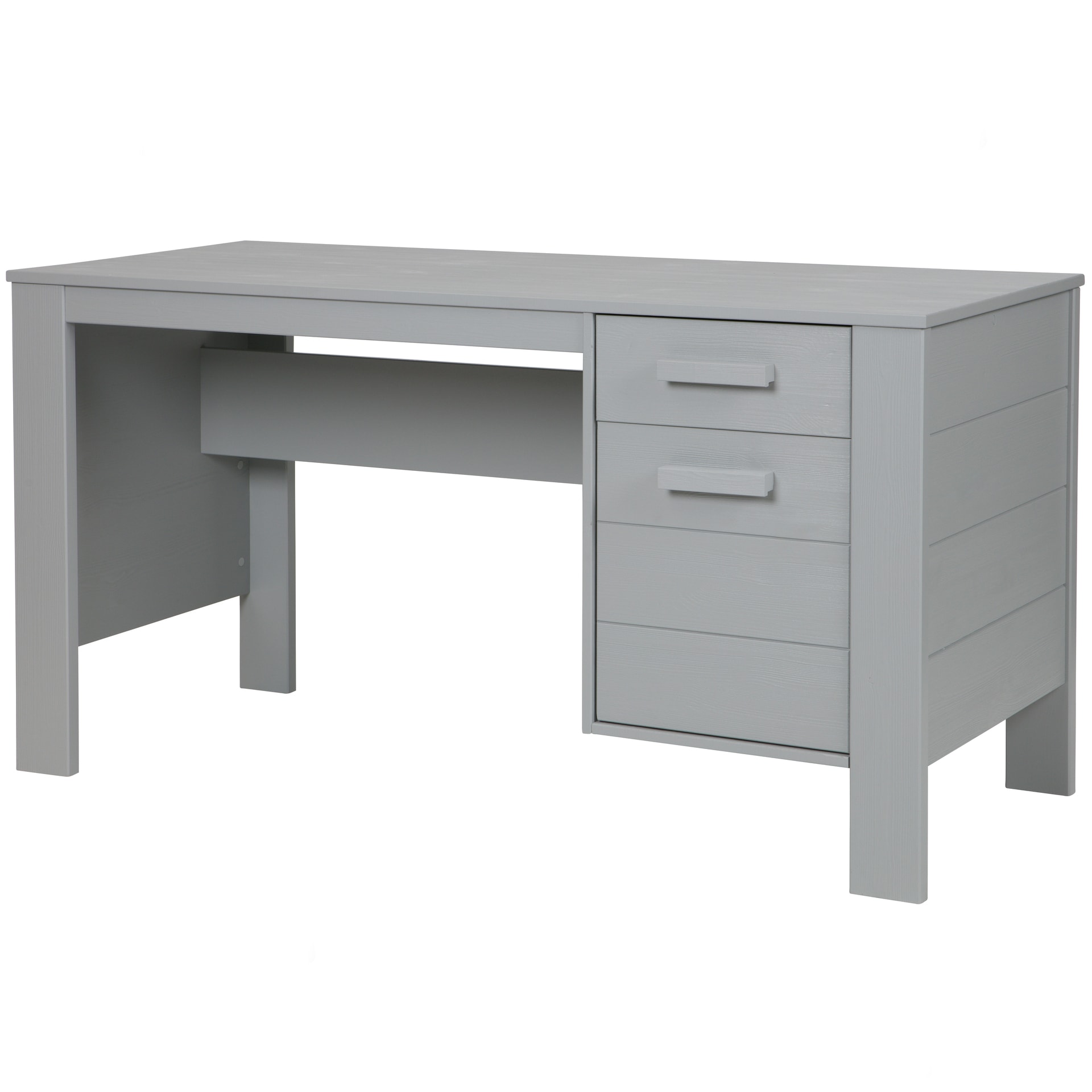 Schreibtisch DENNIS 141 x 74 cm hellgrau