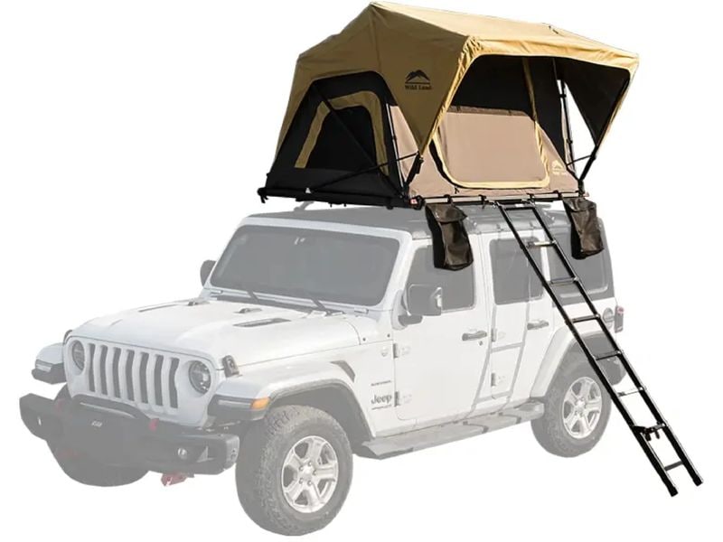 Wild Land Dachzelt Normandy Auto 120 Lite Auto Dachzelt für 2 Personen