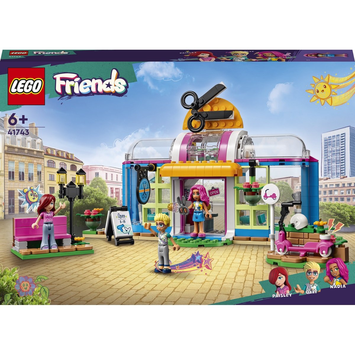 Le salon de coiffure Lego Friends 41743