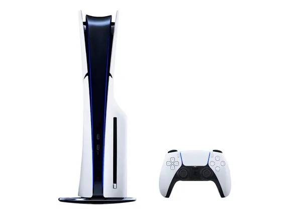 Sony PlayStation 5 Slim - Fortnite Cobalt Star Bundle - Spilkonsol - 8K - HDR - 1 TB SSD - Astro's Playroom