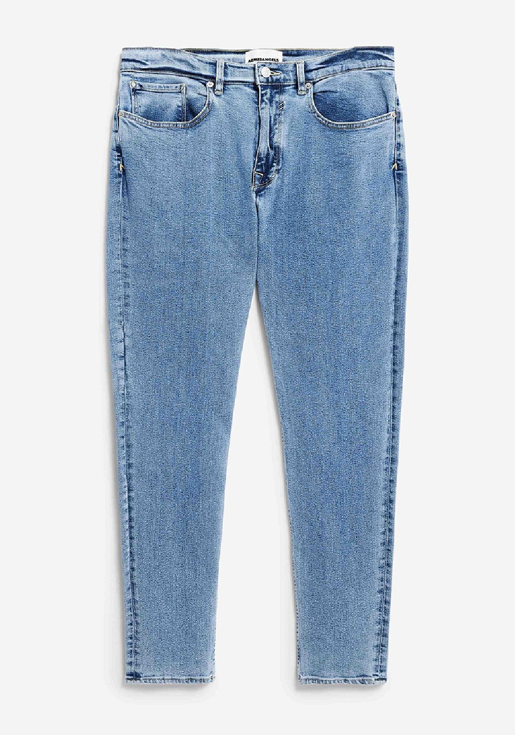 Armedangels Herren-Jeans Aarjo Tarpa Washed Light Indigo