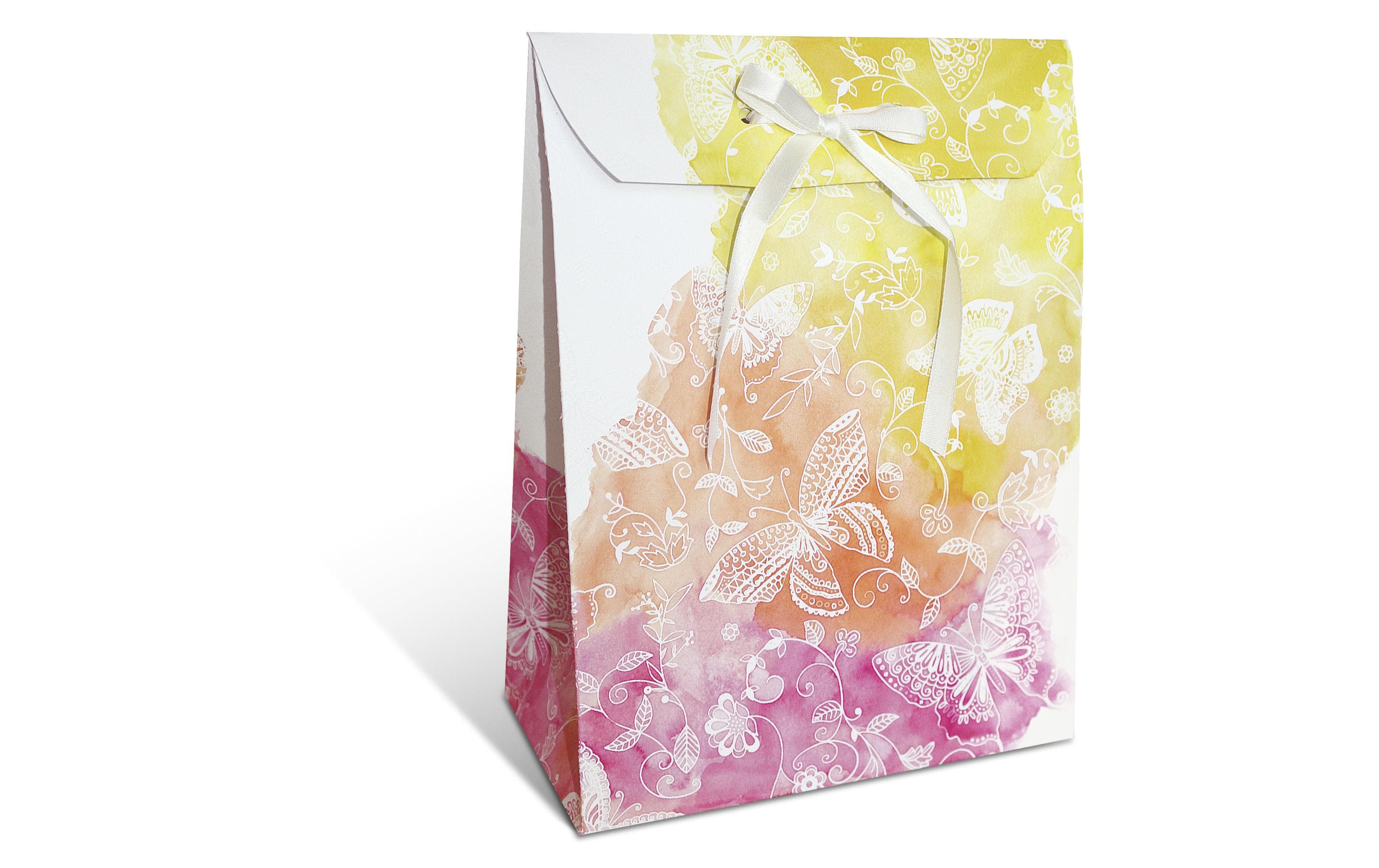 Zauberpapier 250 g/m2 10 Blatt, Weiss, SchmetterlingZauberpapier Schmetterling