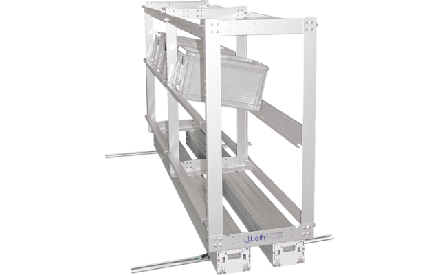 Weih-tec  Load Move R2 Heckgaragen-Regalsystem