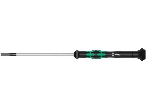 Wera 2035 elektronik-skruetrækker til lige kærv, 13 mm, 157 mm, 13 mm