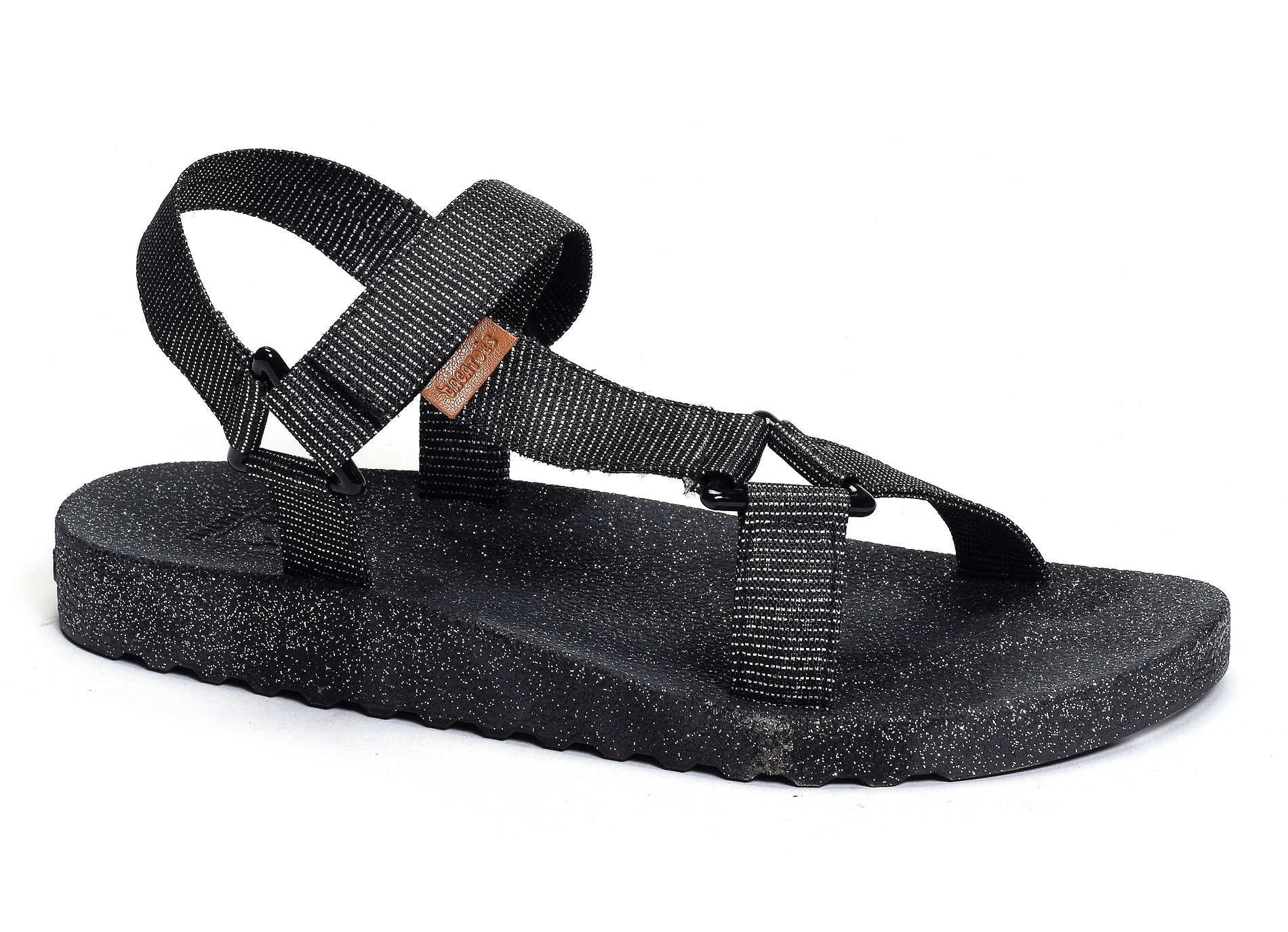 Manos glitter noir