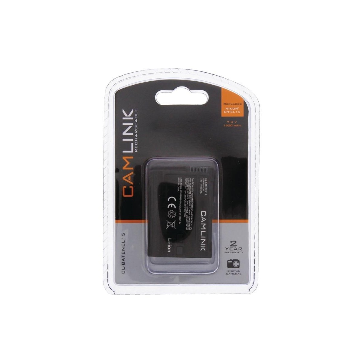 Camlink Oppladbart Litium-Ion Batteri 7.2 V 1920 mAh