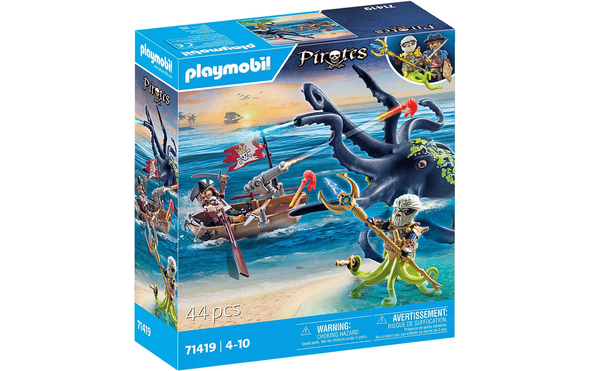 Pirates Kampf gegen den Riesenoktopus 71419Piraten-Spielset