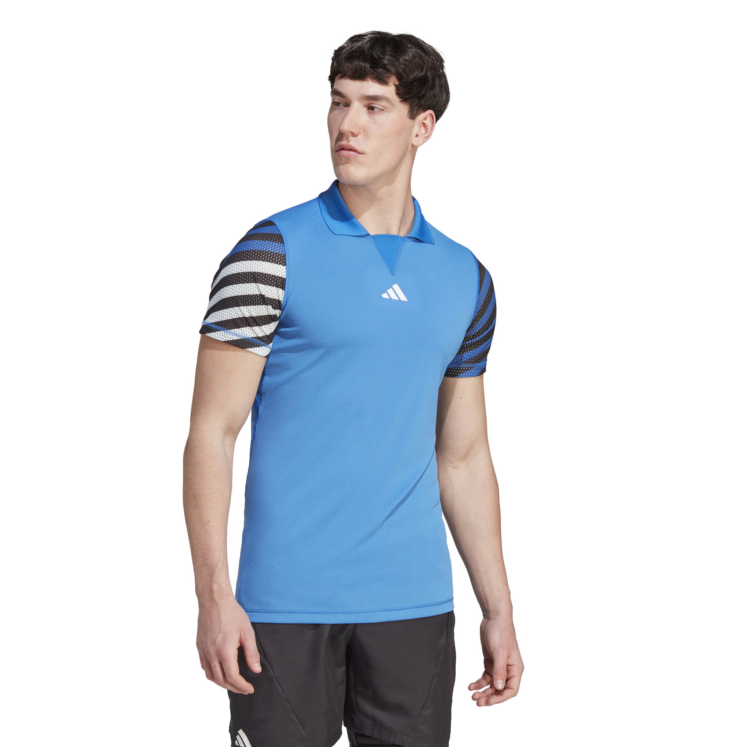 adidas FLFT Pro Polo Hommes - Bleu , Multicouleur