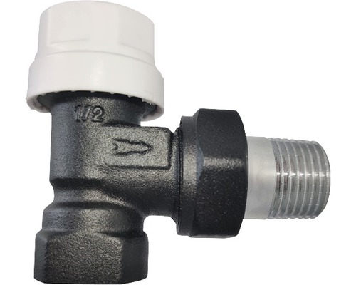 Rotheigner thermostatische kraanbehuizing, hoekmodel, 1/2 inch, matzwart