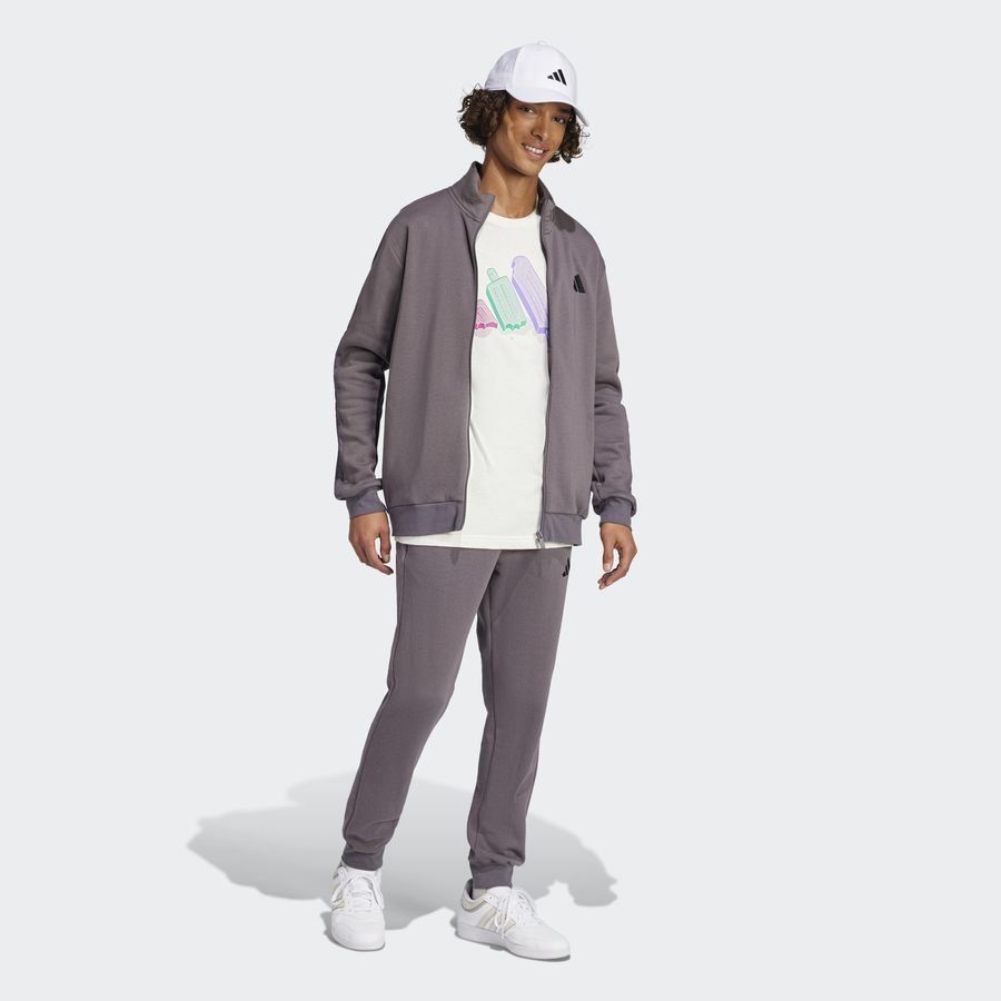 Adidas Survêtement French terry 3 bandes Sportswear Basic