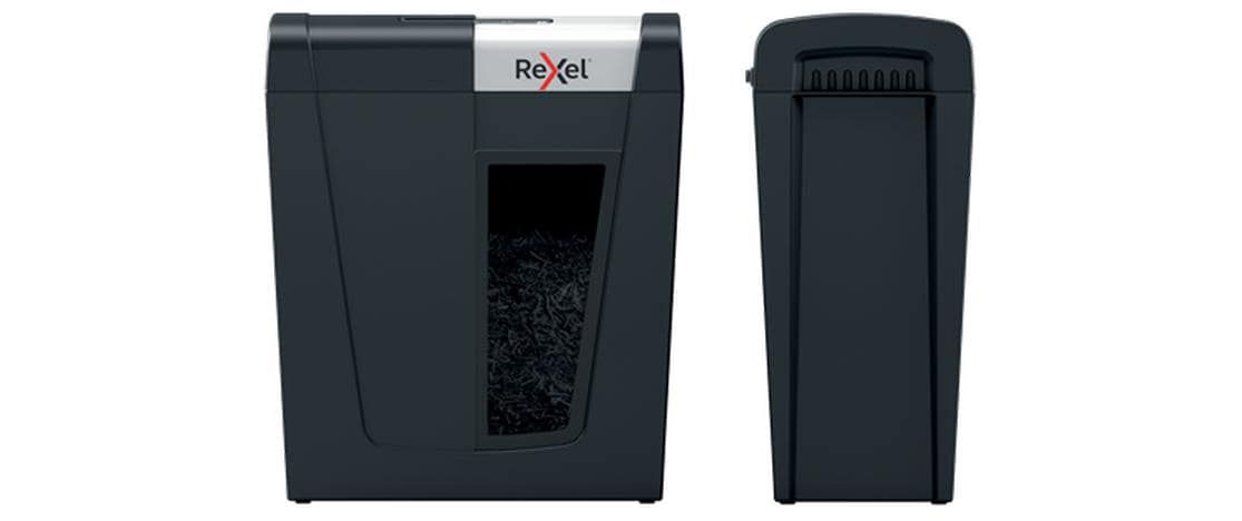 Aktenvernichter Rexel Secure MC4 Whisper-Shred P-5, 4 Seiten<br>Manueller Schredder für die sichere Vernichtung streng vertraulicher Unterlagen