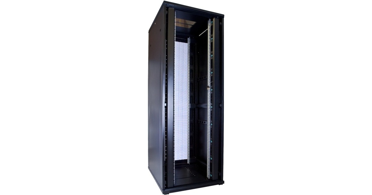 DSI47U serverkast met geperforeerde deur - DS8047PP server rack  (Zwart, 800 x 1000 x 2260mm)