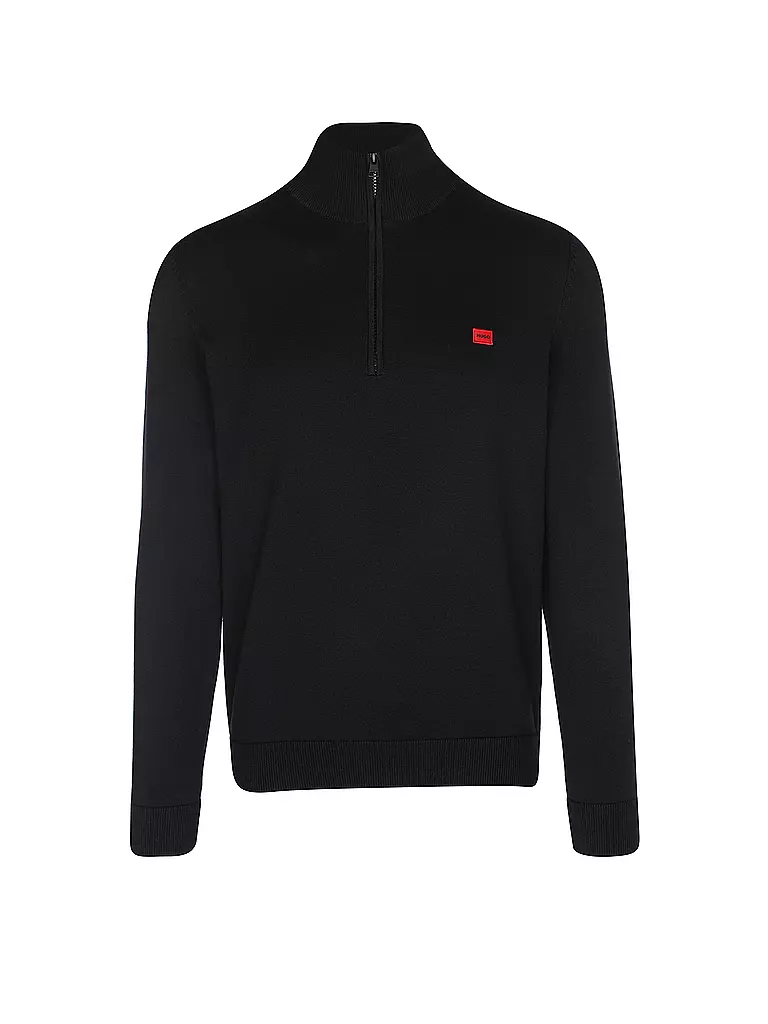 HUGO Troyer Pullover SAN QUINTUS-C schwarz