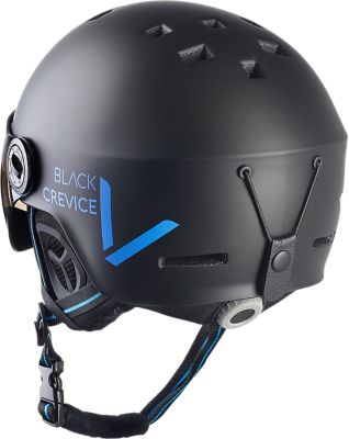 Black CreviceBC Visierhelm - schwarz