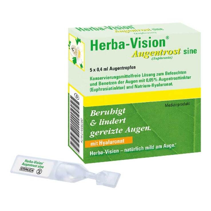 Herba-Vision® Augentrost sine Augentropfen, 5X0.4 ml
