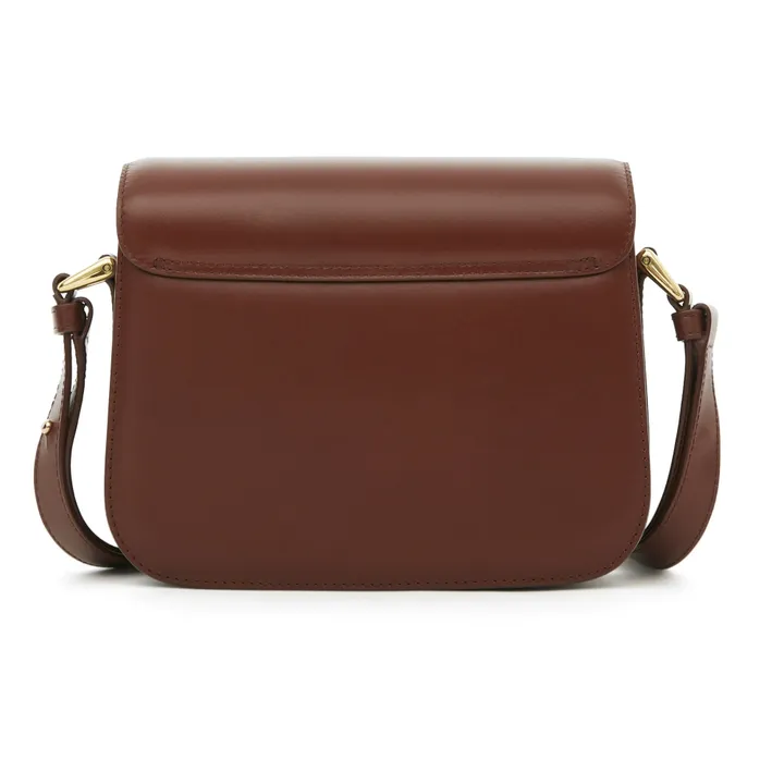 A.P.C. Sac Grace Small Cuir Lisse | Noisette