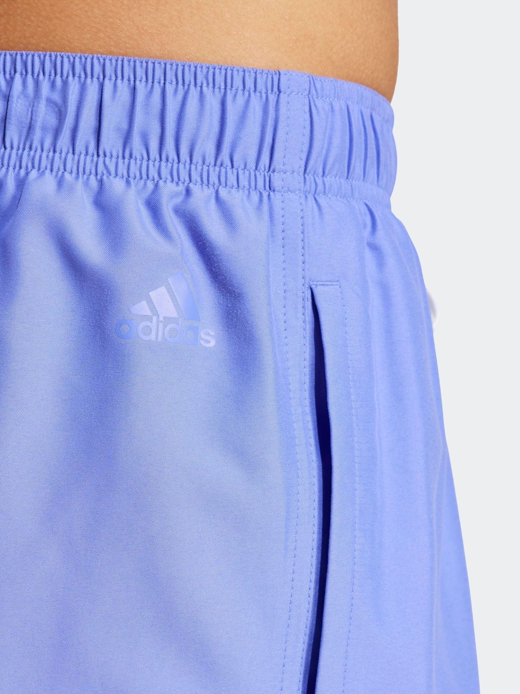 Blauw - adidas Essentials Logo CLX shorts