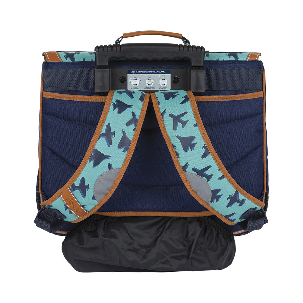Cartable trolley Diego bleu