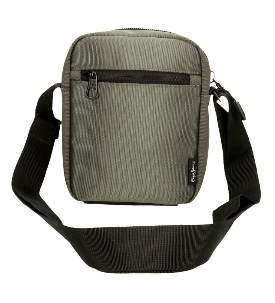 Bolsa de ombro pequena verde Leighton da Pepe Jeans