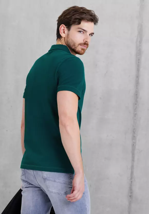 Piquée Poloshirt - bottle green