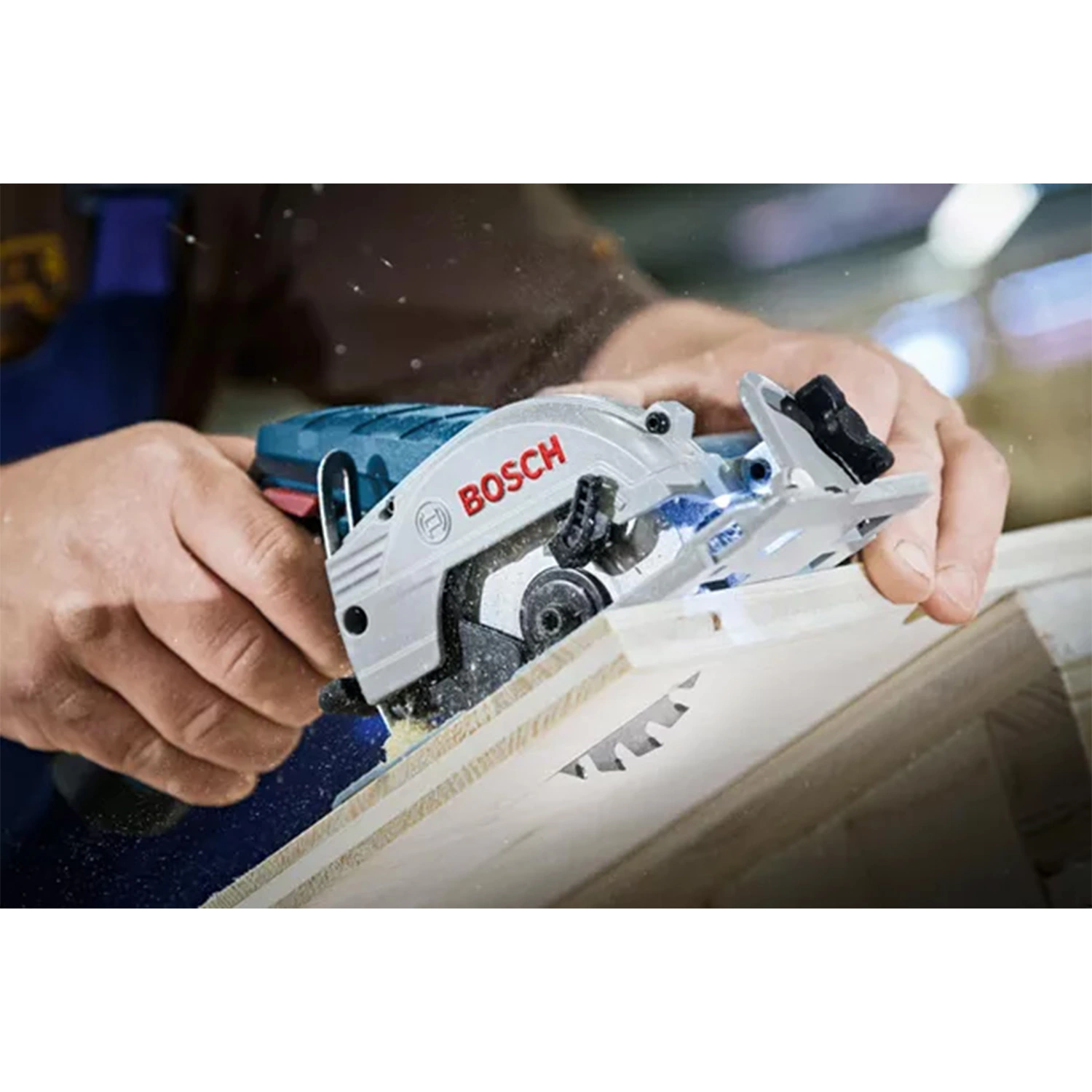 Bosch GKS 12V-26 12V Li-Ion Accu cirkelzaag body in L-Boxx - 85mm