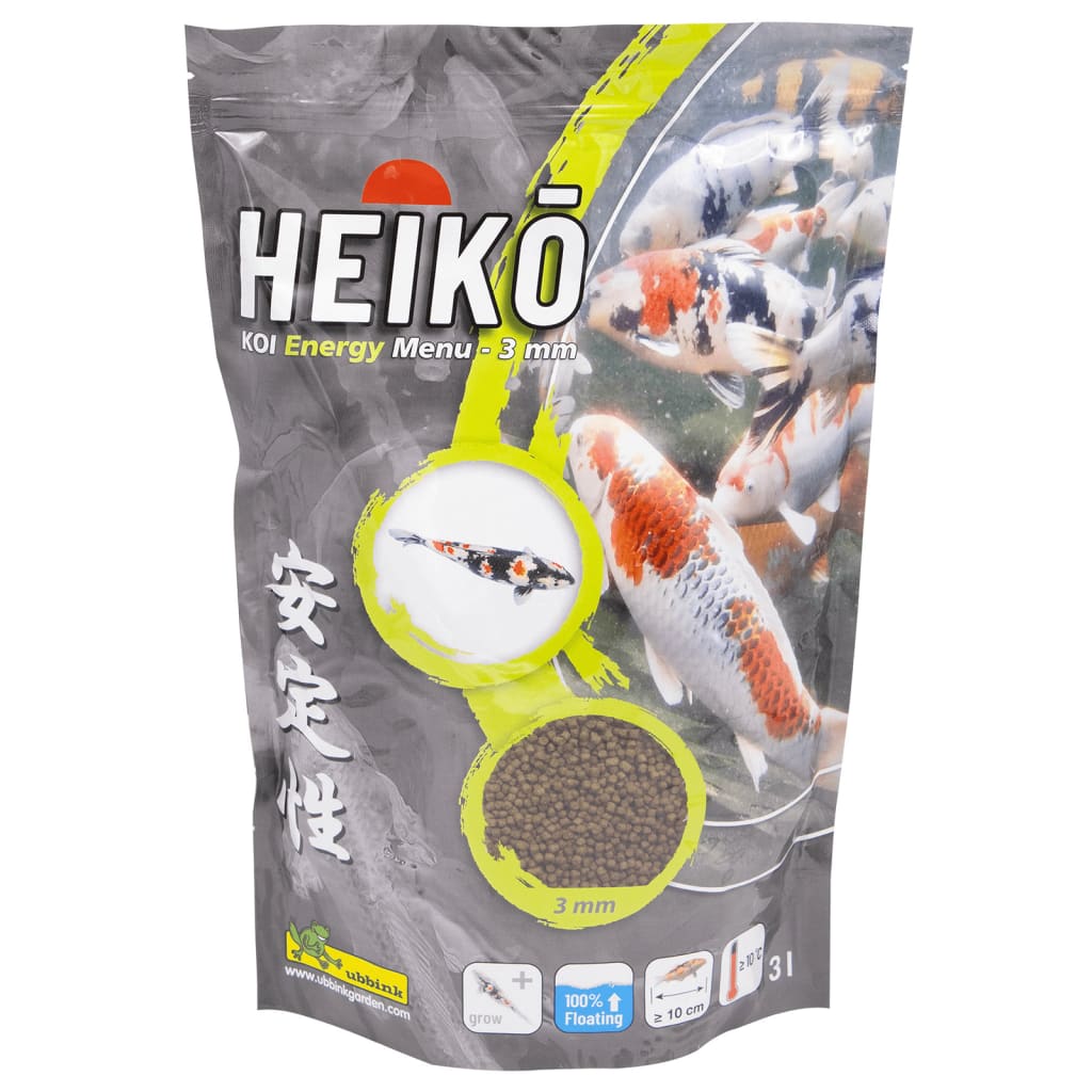 Ração para peixes Ubbink Heiko Koi Energy Menu 3 mm 3 l