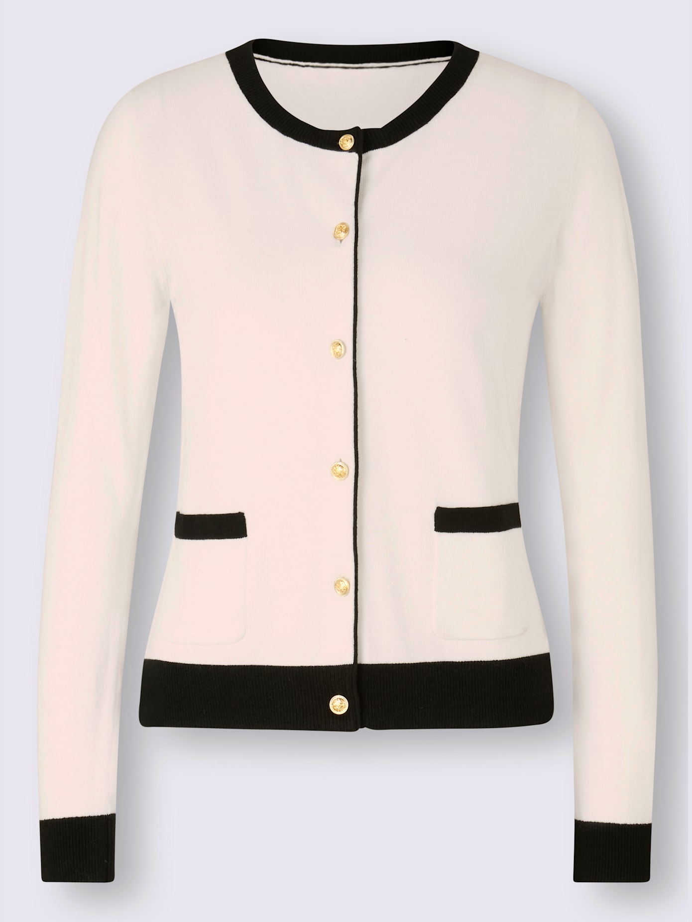 Veste en tricot, 2 poches