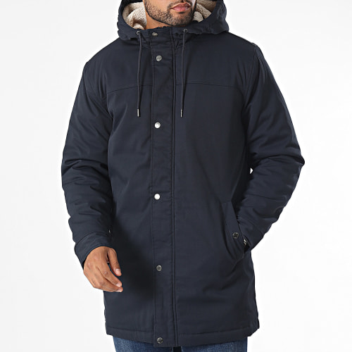 Parka Capuche Longue Alexander Bleu Marine