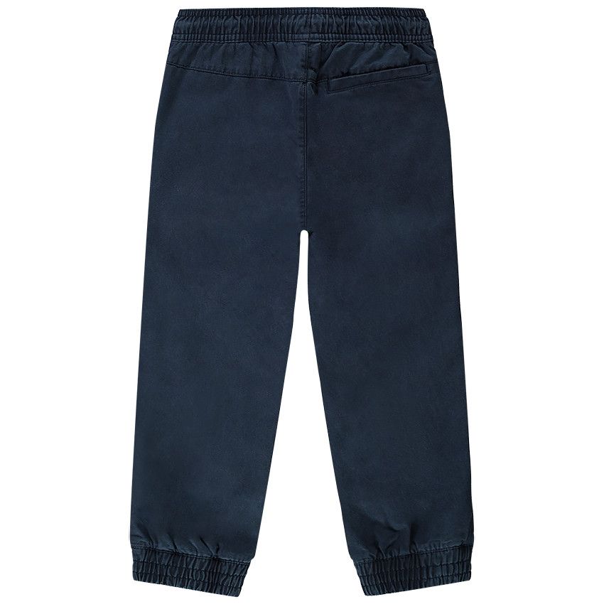 Pantalon forme jogger pour garçon - Bleu marine