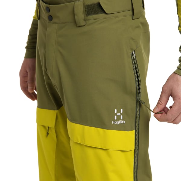 Pantalon de ski HAGLÖFS ELATION GTX PANT M OLIVE GREEN/AURORA
