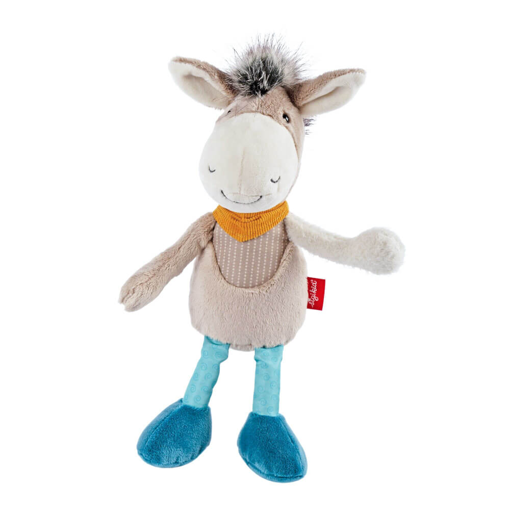 Sigikid Esel Patchwork Sweety Yellow