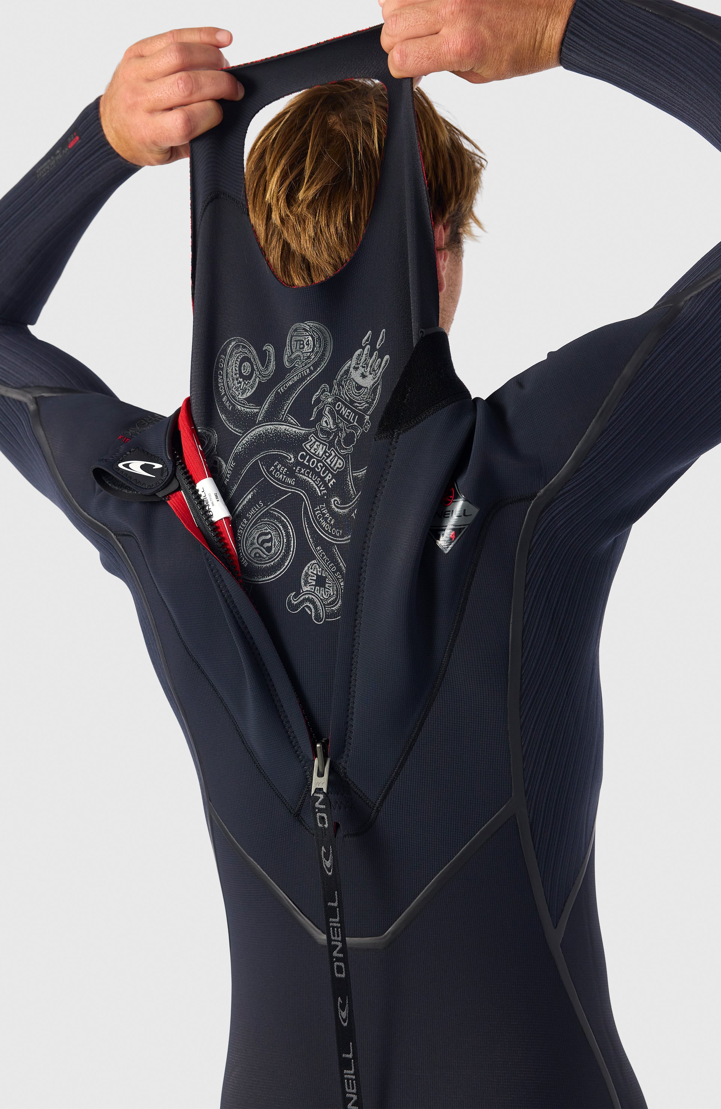 Hyperfreak Fire 5/4mm+ Back Zip Full Wetsuit
