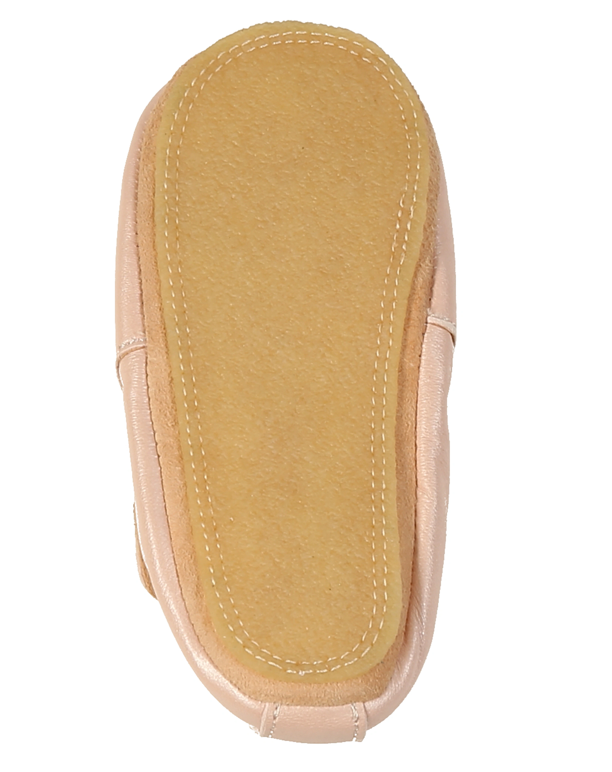 Leder-Krabbelschuhe BLUBLU CHAT in rosa