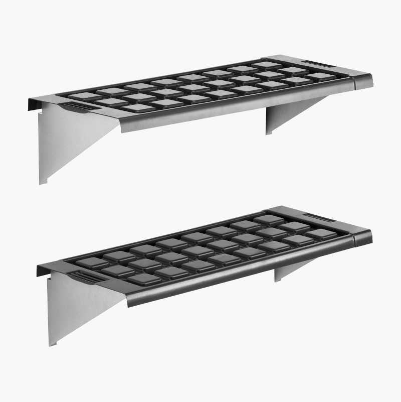 Hylleplate, 125 cm, 2 stk.
