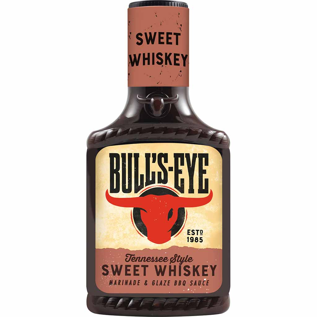 Bulls-Eye Tennessee Style Sweet Whisky BBQ Sauce 300ml MHD:30.4.25