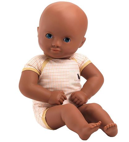 Djeco Puppe - 32 cm - Baby Yellow