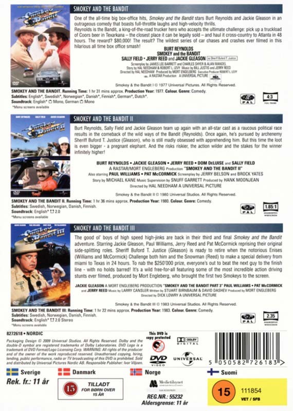 Med strømerne i bakspejlet - Komplet samling 1 - 3 - DVD