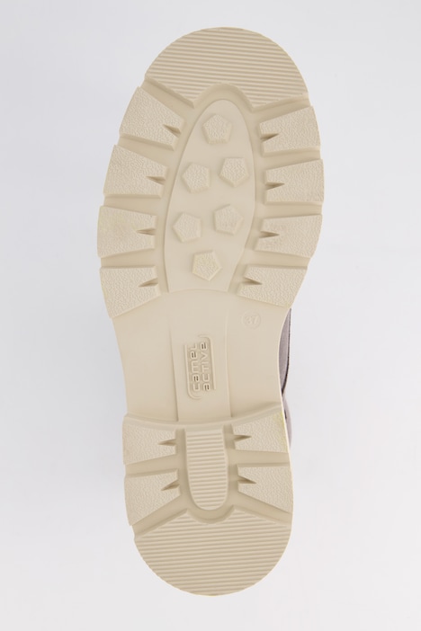 Camel Active, Leder-Stiefeletten, Schnürung, Profilsohle, Komfortweite