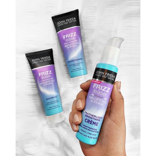 John Frieda Frizz Ease Weightless Wonder Featherlight Smoothing Crème Voor Pluizig, Fijn Haar 100 ML