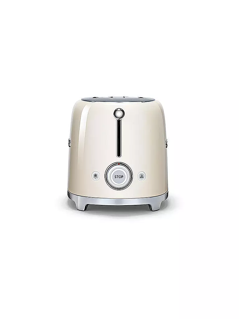 SMEG 2 Schlitz Toaster 50‘s Retro Style Creme TSF01CREU creme